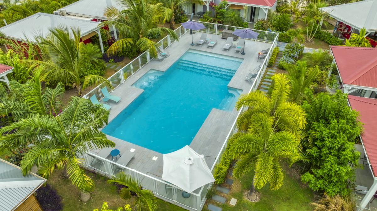13_Hotel Le Cocotel avec piscine Saint François guadeloupe-Piscine